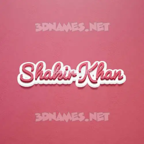 shakir khan in Red Scribble style - 3D name wallpaper shakir khan in Red Scribble style - 3D name wallpaper