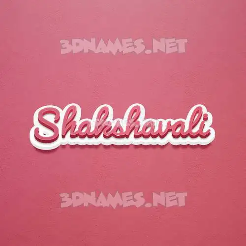 shakshavali in Red Scribble style - 3D name wallpaper shakshavali in Red Scribble style - 3D name wallpaper