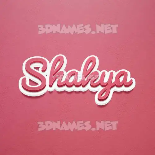 shakya in Red Scribble style - 3D name wallpaper shakya in Red Scribble style - 3D name wallpaper