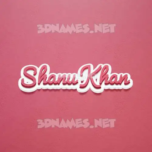 shanu khan in Red Scribble style - 3D name wallpaper shanu khan in Red Scribble style - 3D name wallpaper