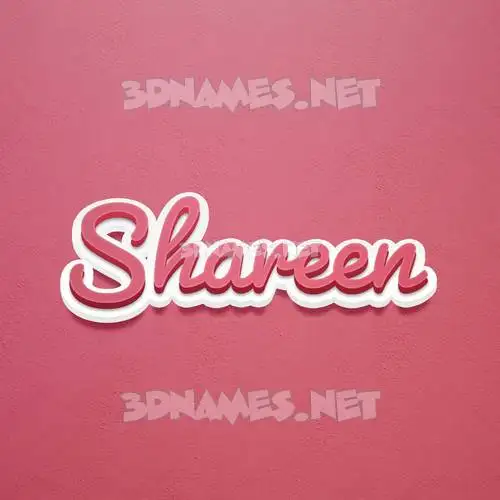 shareen in Red Scribble style - 3D name wallpaper shareen in Red Scribble style - 3D name wallpaper