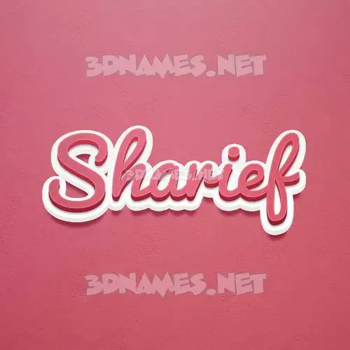 sharief in Red Scribble style - 3D name wallpaper sharief in Red Scribble style - 3D name wallpaper