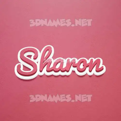 sharon in Red Scribble style - 3D name wallpaper sharon in Red Scribble style - 3D name wallpaper