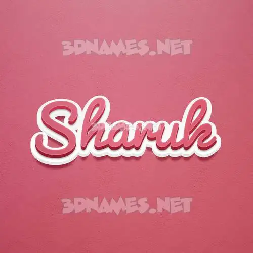 sharuk in Red Scribble style - 3D name wallpaper sharuk in Red Scribble style - 3D name wallpaper