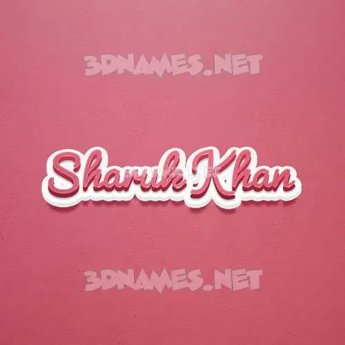 sharuk khan in Red Scribble style - 3D name wallpaper sharuk khan in Red Scribble style - 3D name wallpaper