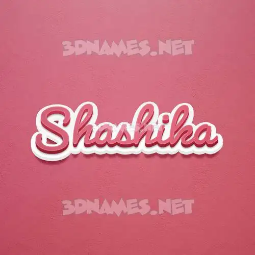 shashika in Red Scribble style - 3D name wallpaper shashika in Red Scribble style - 3D name wallpaper