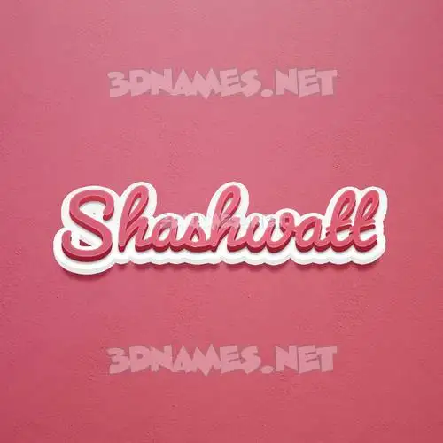 shashwatt in Red Scribble style - 3D name wallpaper shashwatt in Red Scribble style - 3D name wallpaper