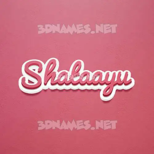 shataayu in Red Scribble style - 3D name wallpaper shataayu in Red Scribble style - 3D name wallpaper