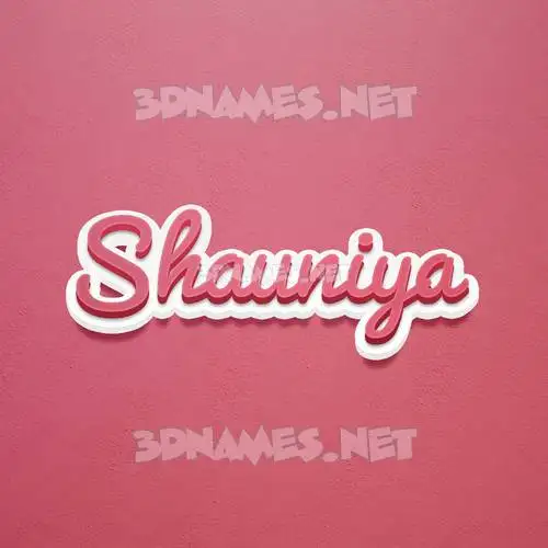 shauniya in Red Scribble style - 3D name wallpaper shauniya in Red Scribble style - 3D name wallpaper