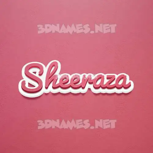 sheeraza in Red Scribble style - 3D name wallpaper sheeraza in Red Scribble style - 3D name wallpaper