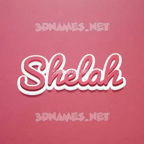shelah in Red Scribble style - 3D name wallpaper shelah in Red Scribble style - 3D name wallpaper