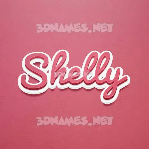 shelly in Red Scribble style - 3D name wallpaper shelly in Red Scribble style - 3D name wallpaper