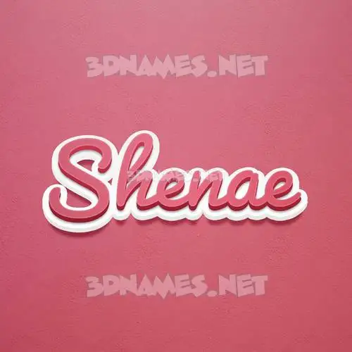 shenae in Red Scribble style - 3D name wallpaper shenae in Red Scribble style - 3D name wallpaper