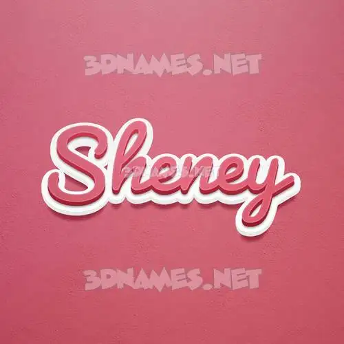 sheney in Red Scribble style - 3D name wallpaper sheney in Red Scribble style - 3D name wallpaper