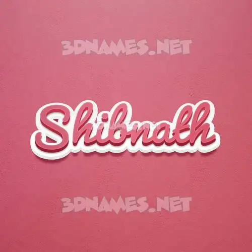 shibnath in Red Scribble style - 3D name wallpaper shibnath in Red Scribble style - 3D name wallpaper