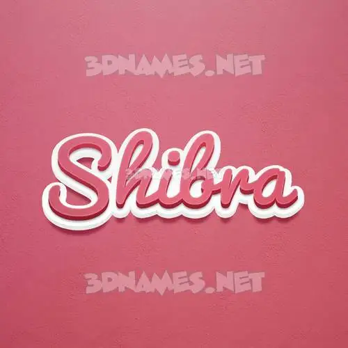 shibra in Red Scribble style - 3D name wallpaper shibra in Red Scribble style - 3D name wallpaper