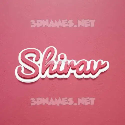shirav in Red Scribble style - 3D name wallpaper shirav in Red Scribble style - 3D name wallpaper