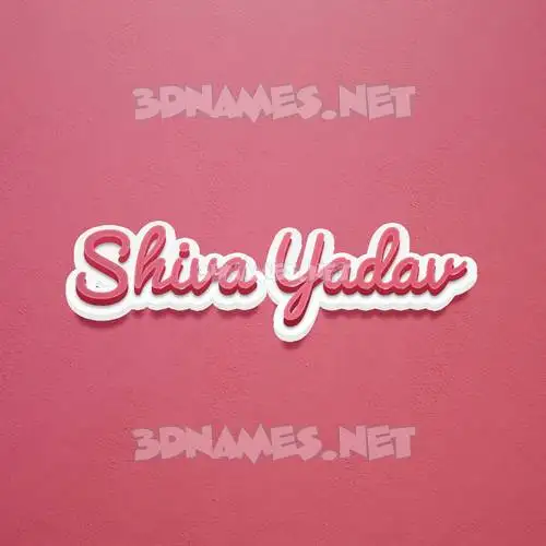 shiva yadav in Red Scribble style - 3D name wallpaper shiva yadav in Red Scribble style - 3D name wallpaper