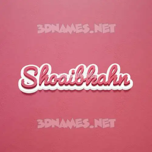 shoaibkahn in Red Scribble style - 3D name wallpaper shoaibkahn in Red Scribble style - 3D name wallpaper