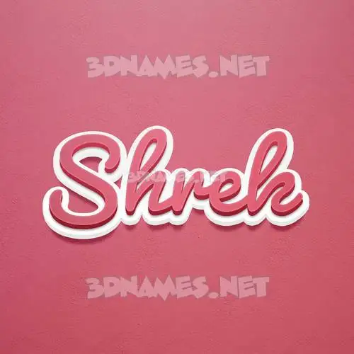 shrek in Red Scribble style - 3D name wallpaper shrek in Red Scribble style - 3D name wallpaper