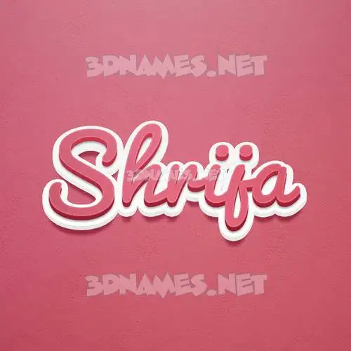 shrija in Red Scribble style - 3D name wallpaper shrija in Red Scribble style - 3D name wallpaper