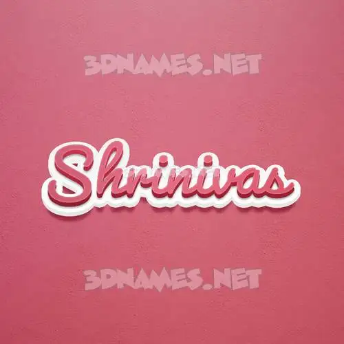 shrinivas in Red Scribble style - 3D name wallpaper shrinivas in Red Scribble style - 3D name wallpaper