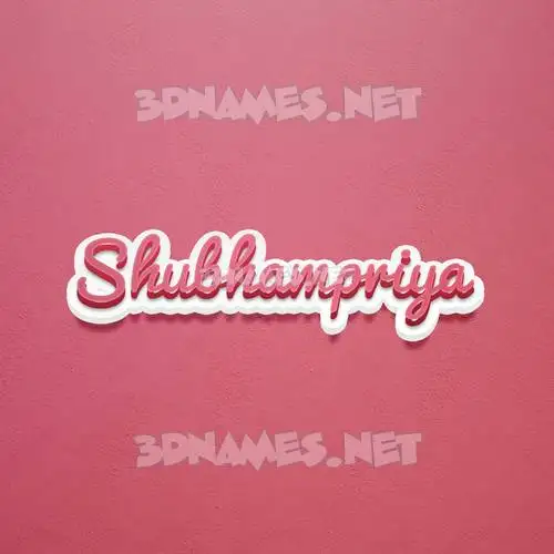 shubhampriya in Red Scribble style - 3D name wallpaper shubhampriya in Red Scribble style - 3D name wallpaper