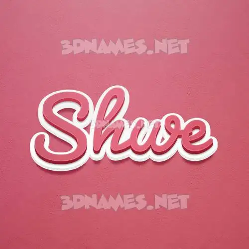 shwe in Red Scribble style - 3D name wallpaper shwe in Red Scribble style - 3D name wallpaper