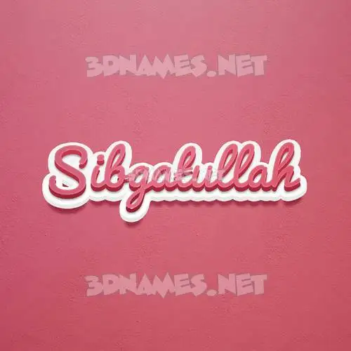 sibgatullah in Red Scribble style - 3D name wallpaper sibgatullah in Red Scribble style - 3D name wallpaper