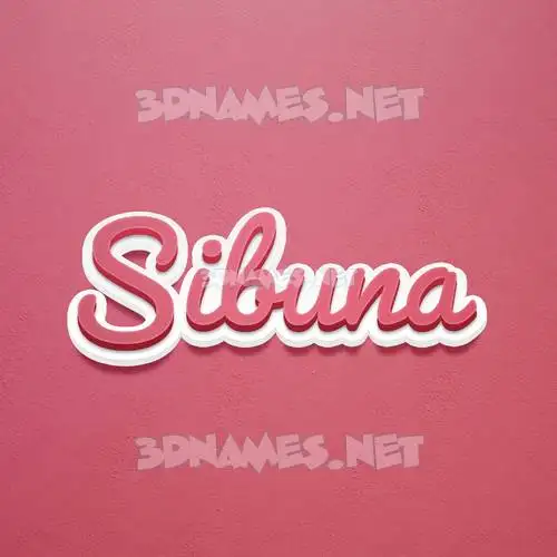 sibuna in Red Scribble style - 3D name wallpaper sibuna in Red Scribble style - 3D name wallpaper