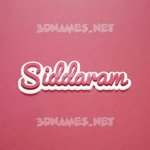 siddaram in Red Scribble style - 3D name wallpaper siddaram in Red Scribble style - 3D name wallpaper