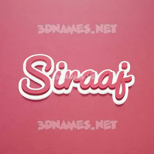 siraaj in Red Scribble style - 3D name wallpaper siraaj in Red Scribble style - 3D name wallpaper
