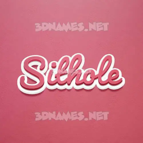 sithole in Red Scribble style - 3D name wallpaper sithole in Red Scribble style - 3D name wallpaper