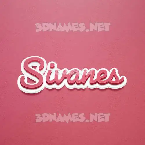 sivanes in Red Scribble style - 3D name wallpaper sivanes in Red Scribble style - 3D name wallpaper