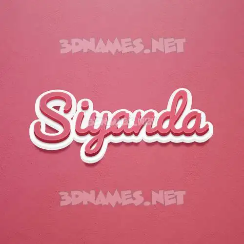siyanda in Red Scribble style - 3D name wallpaper siyanda in Red Scribble style - 3D name wallpaper