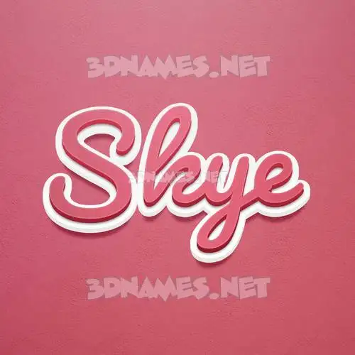skye in Red Scribble style - 3D name wallpaper skye in Red Scribble style - 3D name wallpaper
