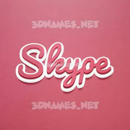 skype in Red Scribble style - 3D name wallpaper skype in Red Scribble style - 3D name wallpaper