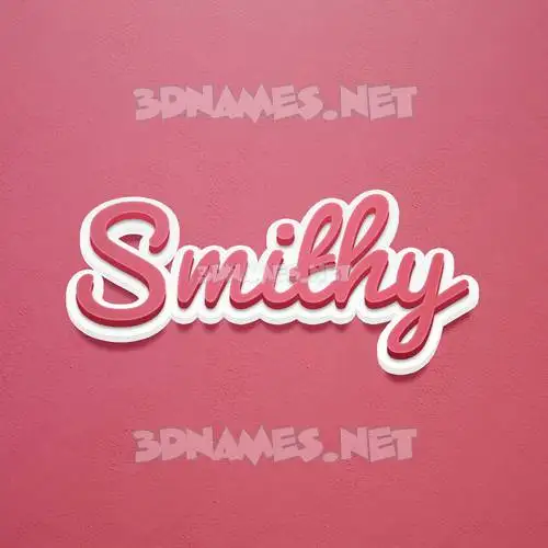smithy in Red Scribble style - 3D name wallpaper smithy in Red Scribble style - 3D name wallpaper