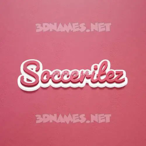 socceritez in Red Scribble style - 3D name wallpaper socceritez in Red Scribble style - 3D name wallpaper
