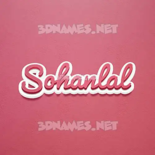 sohanlal in Red Scribble style - 3D name wallpaper sohanlal in Red Scribble style - 3D name wallpaper
