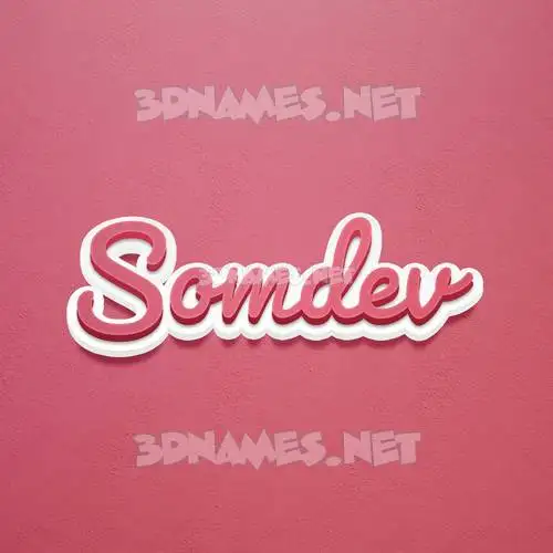 somdev in Red Scribble style - 3D name wallpaper somdev in Red Scribble style - 3D name wallpaper