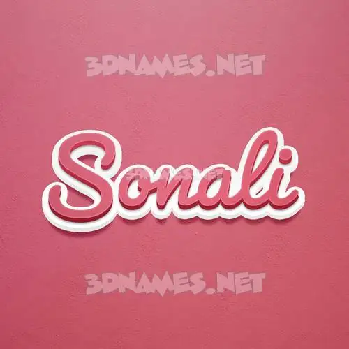 sonali in Red Scribble style - 3D name wallpaper sonali in Red Scribble style - 3D name wallpaper