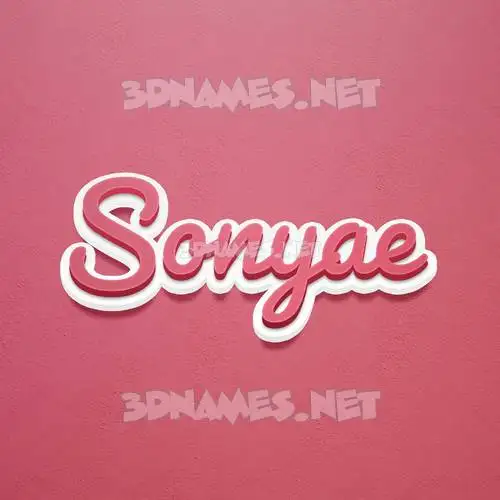 sonyae in Red Scribble style - 3D name wallpaper sonyae in Red Scribble style - 3D name wallpaper
