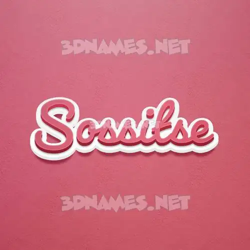 sossitse in Red Scribble style - 3D name wallpaper sossitse in Red Scribble style - 3D name wallpaper