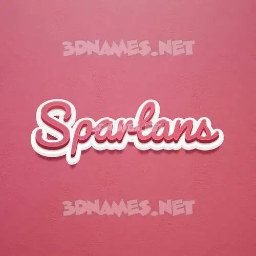 spartans in Red Scribble style - 3D name wallpaper spartans in Red Scribble style - 3D name wallpaper