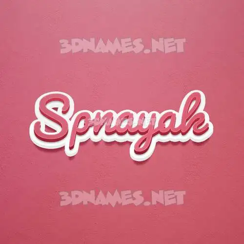 spnayak in Red Scribble style - 3D name wallpaper spnayak in Red Scribble style - 3D name wallpaper