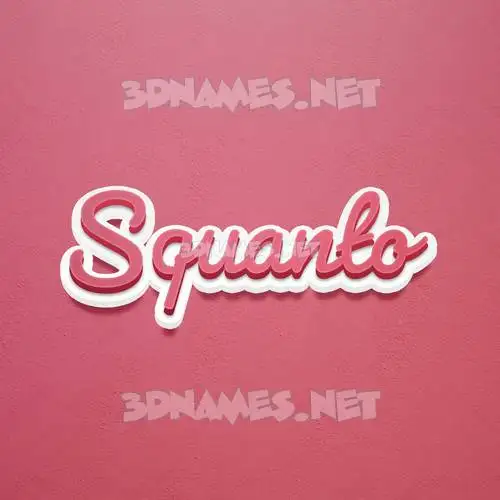 squanto in Red Scribble style - 3D name wallpaper squanto in Red Scribble style - 3D name wallpaper