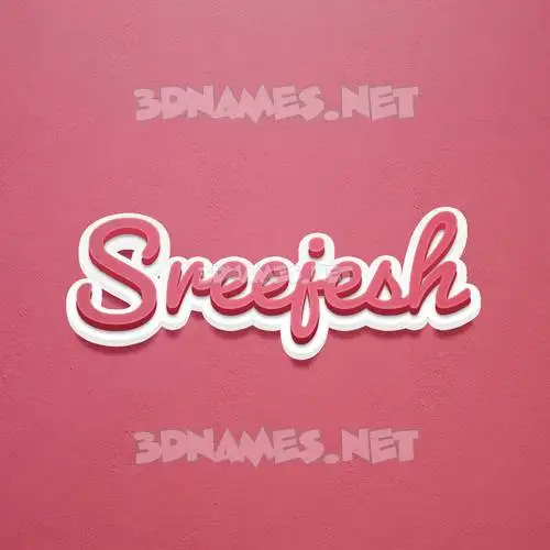 sreejesh in Red Scribble style - 3D name wallpaper sreejesh in Red Scribble style - 3D name wallpaper
