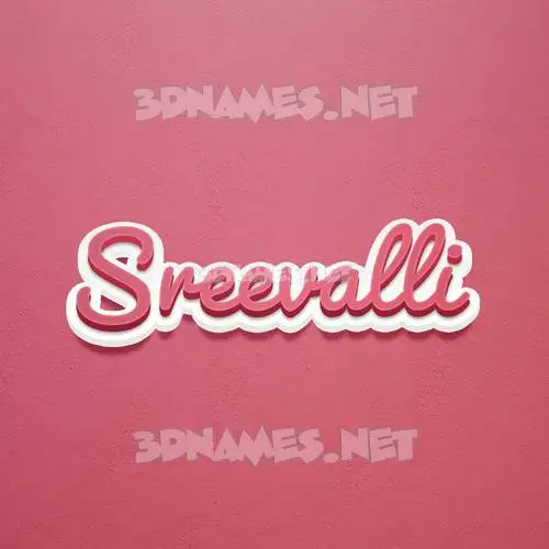 sreevalli in Red Scribble style - 3D name wallpaper sreevalli in Red Scribble style - 3D name wallpaper