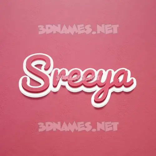 sreeya in Red Scribble style - 3D name wallpaper sreeya in Red Scribble style - 3D name wallpaper